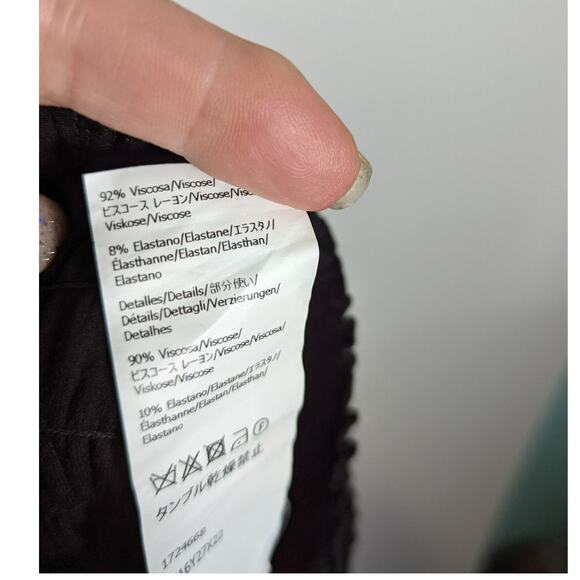 Loewe Paula’s Ibiza Black Sheer Mesh Strapless Smocked Dress or Skirt M - Picture 8 of 15